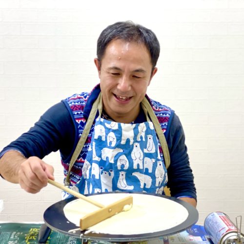 愛知県でフランチャイズオーナー様が開業決定！キッチンカーのクレープ屋さんの開業研修！