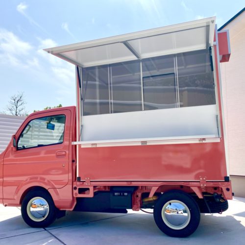 東京都で開業！フランチャイズ店舗様のクレープ屋さんのキッチンカー・移動販売車が完成しました！