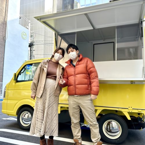 神奈川県のフランチャイズオーナー情報！キッチンカー納車完了！ご夫婦でクレープ屋を開業！