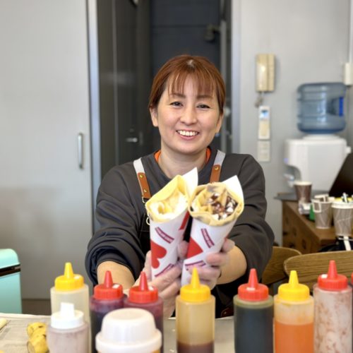 大阪府フランチャイズオーナー開業情報！主婦がキッチンカーのクレープ屋さんで開業！